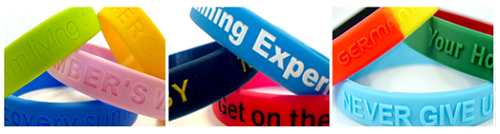 Colours of wristband