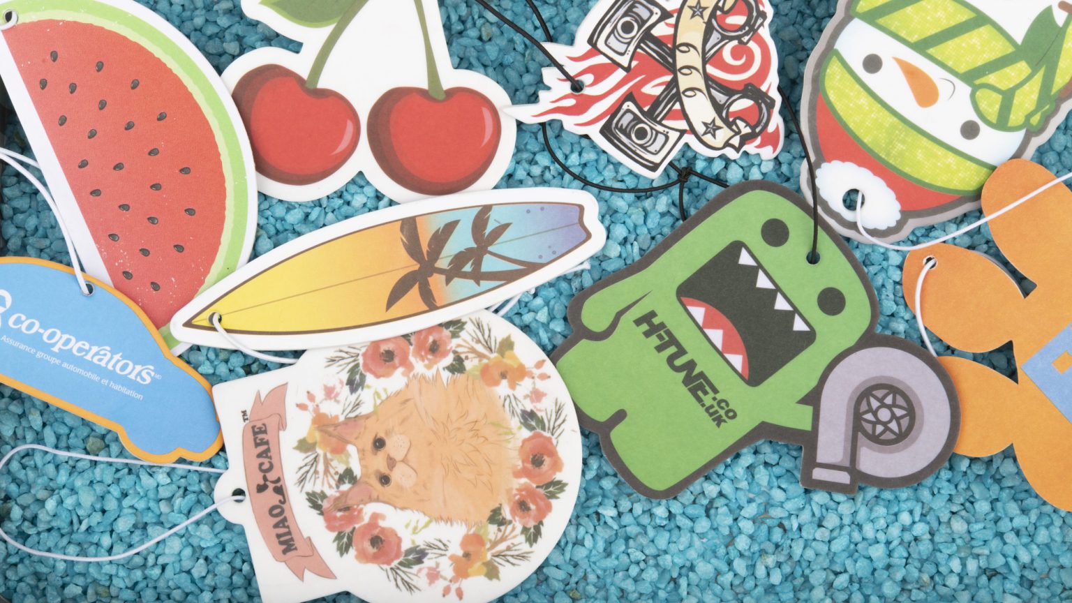 Personalised car air freshener l  Products Direct