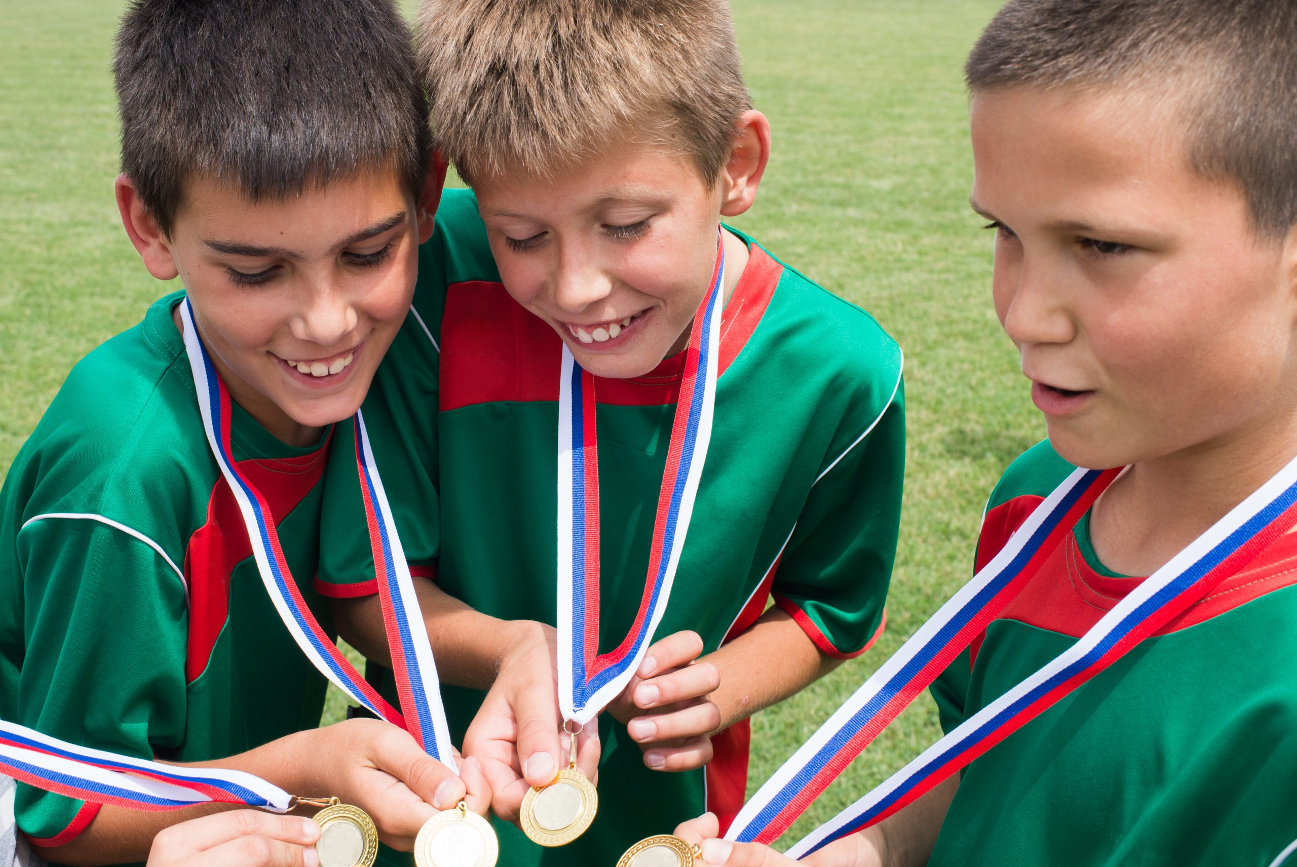 Kids just love winning Medals