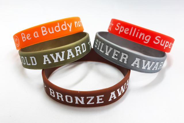 Silicone Wristbands for Schools