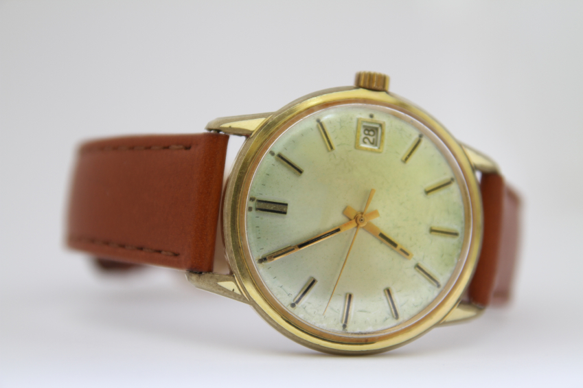 A vintage wristwatch