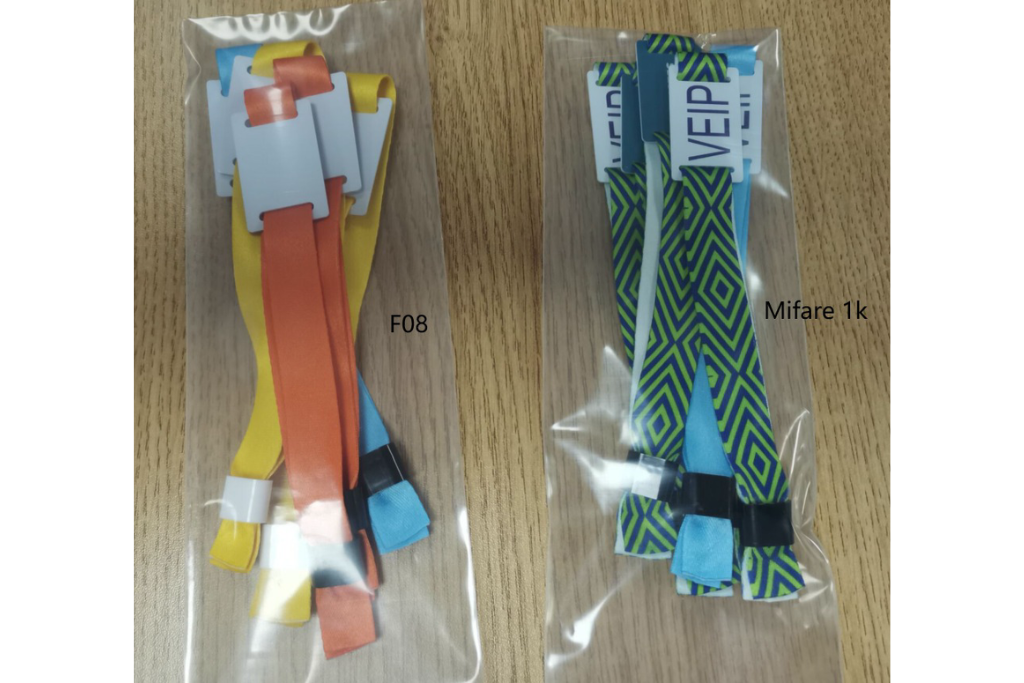 Fabric RFID wristbands for festivals