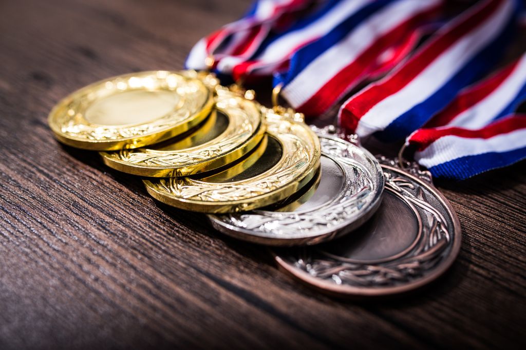 Selection of medals